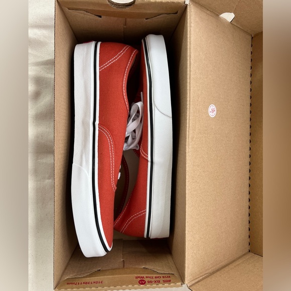 NWT Vans Authentic Shoe M8/W9.5 Burnt Ochre - Picture 4 of 5